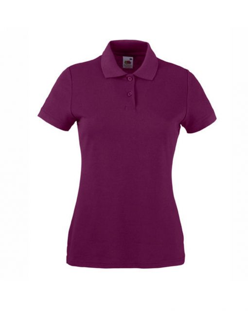 47 Burgundy Дамска тениска Lady Polo Shirt
