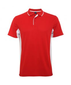 278 Red - White Мъжка спортна Тениска Montende