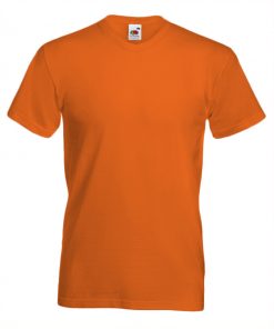 103 Orange Мъжка тениска V-NECK