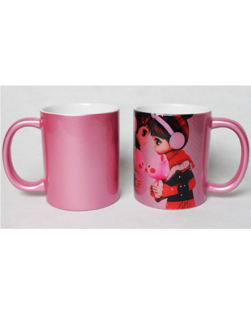 208 Чаша Розова перла Pink Pearl Mug