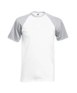23 White - Heather Grey Тениска REGLAN