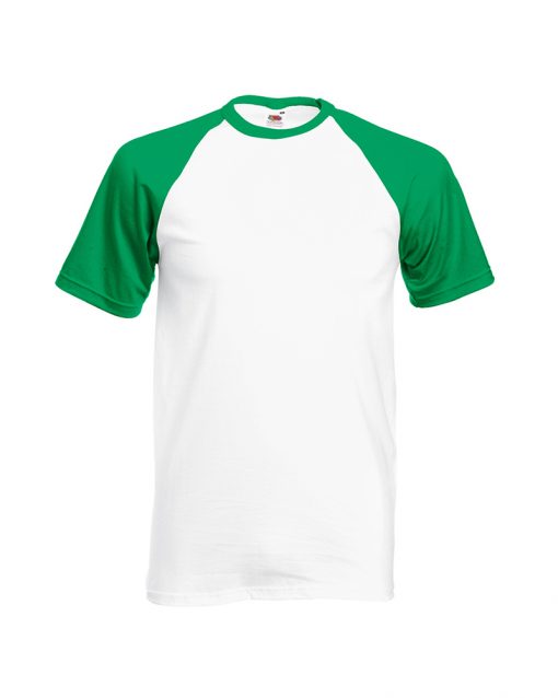 23 White - Kelly Green Тениска REGLAN