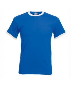 24 Royal Blue - White Тениска RINGER