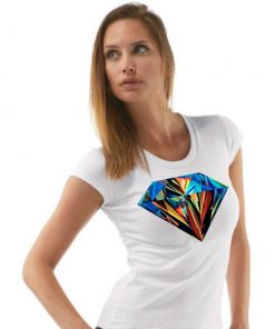 Дамска органична тениска Lady Diamond