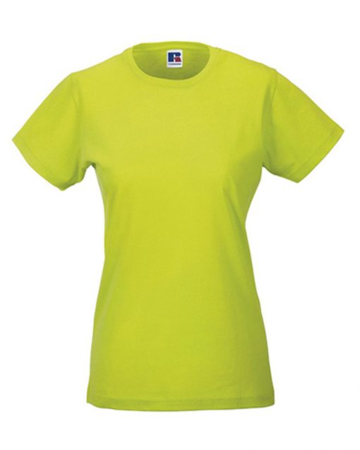 437 Lime Дамска тениска Lady Soft Slim