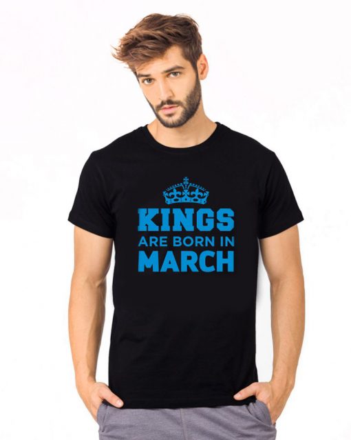 Мъжка органична тениска Kings in March 2