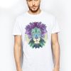 Мъжка органична тениска Polygonal Lion