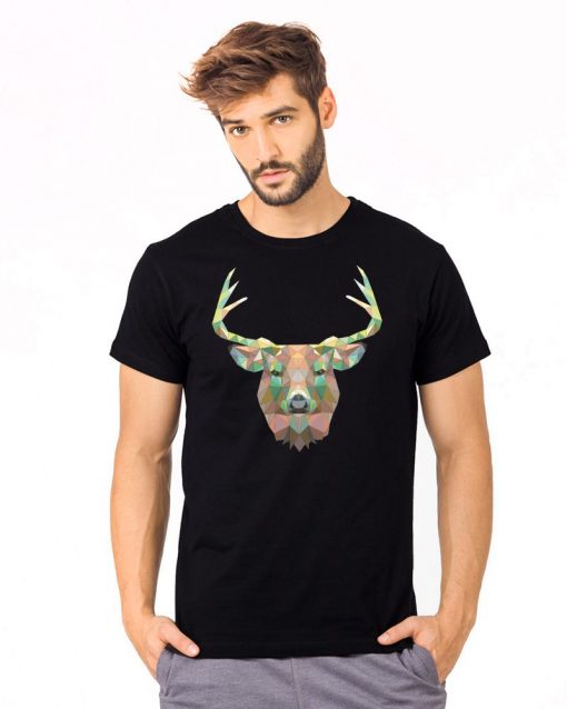 Мъжка органична тениска Triangle Deer