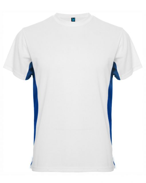 277 White-Royal Blue Мъжка тениска Travis l