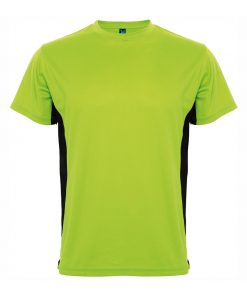 277 Lime-Black Мъжка тениска Travis l