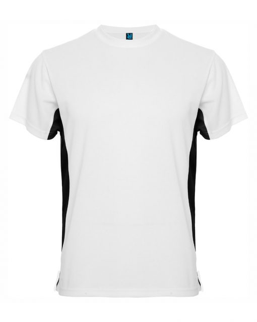 277 White-Black Мъжка тениска Travis l