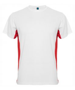 277 White-Red Мъжка тениска Travis l