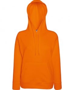 489 Orange Дамски суитчър Fit Lightweight Hooded Sweat