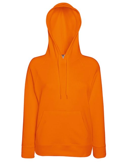 489 Orange Дамски суитчър Fit Lightweight Hooded Sweat