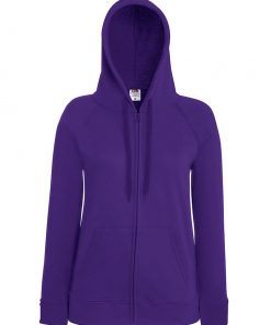 490 Purple Дамски суитчър Fit Lightweight Sweat Jacket