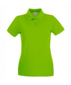 147 Lime Дамска риза Lady-Fit Polo Pre