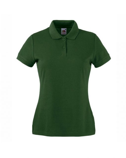 147 Bottle Green Дамска риза Lady-Fit Polo Pre