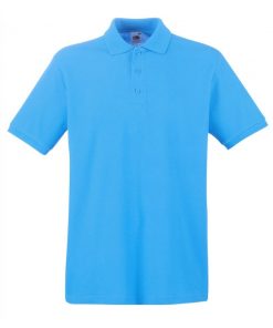 72 Azure Blue Мъжка риза Polo Pre