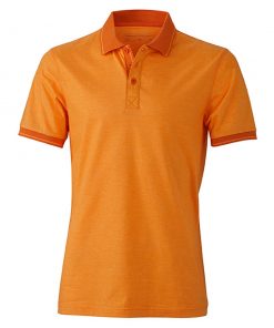 682 Orange Melange Мъжка риза Polo Heather