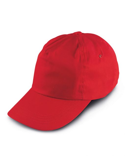 1199 Red Детска 5 панелна шапка