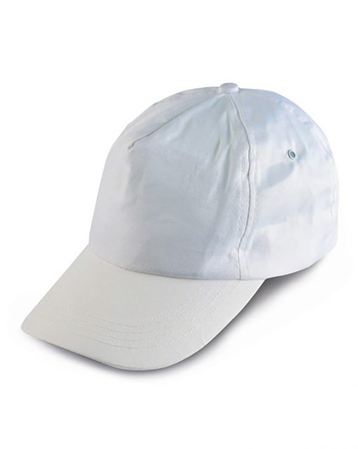 1199 White Детска 5 панелна шапка