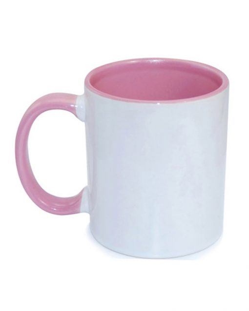 1611 Light Pink Бяла чаша Color