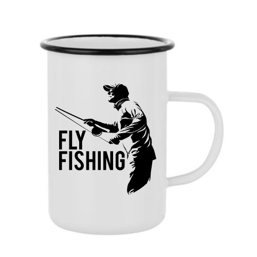 Емайлирано канче Fly Fishing 1