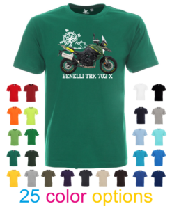 Benelli TRK 702 X Green - Мъжка тениска