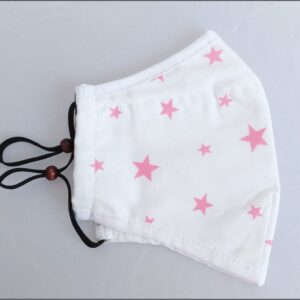 Маска за лице Pink stars