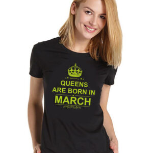 Дамска органична тениска Queens in March 1