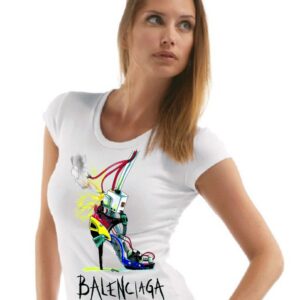 Дамска органична тениска Shoes Balenciaga