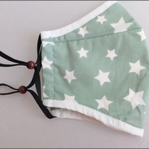 Маска за лице White Stars