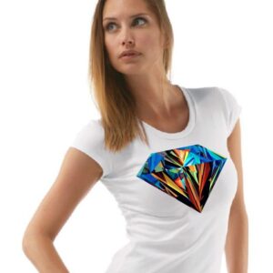 Дамска органична тениска Lady Diamond