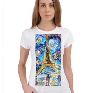 Дамска органична тениска Paris