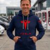 Suitchur TESLA logo navy red