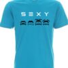 Тениска TESLA SEXY azure