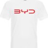 Тениска BYD white_red
