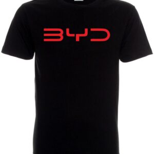 Тениска BYD black_red