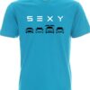 Тениска TESLA SEXY azure