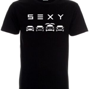 Тениска TESLA SEXY black