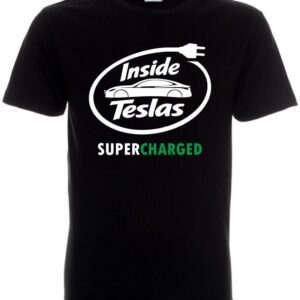 Тениска Teslas Inside supercharged