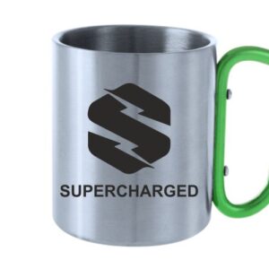 Канче SUPERCHARGED carabiner green