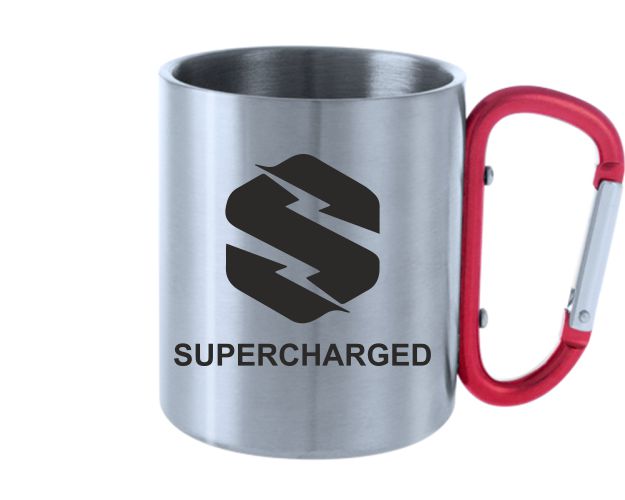 Канче SUPERCHARGED carabiner royal red