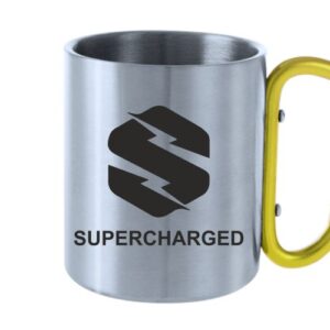 Канче SUPERCHARGED carabiner yellow